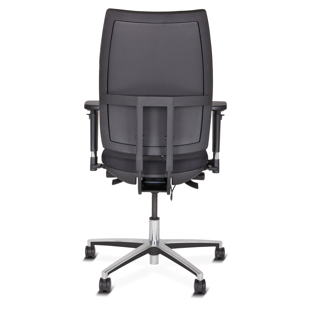 N° de l'image du produit 2 : Chaise de bureau pivotante Bisley I, assise et dossier rembourrés, réglable en hauteur à 8 niveaux