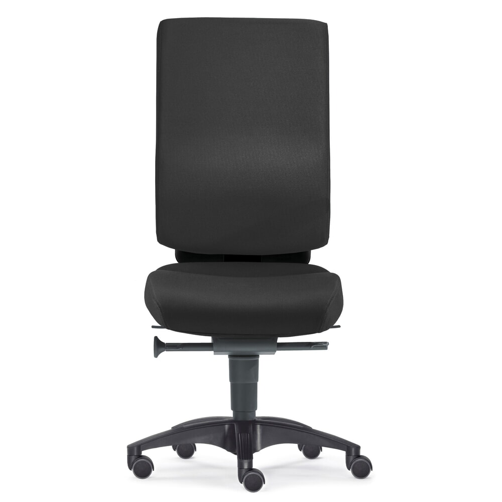 Illustration du produit: Chaise de bureau pivotante CUBE, chaise ergonomique, noir