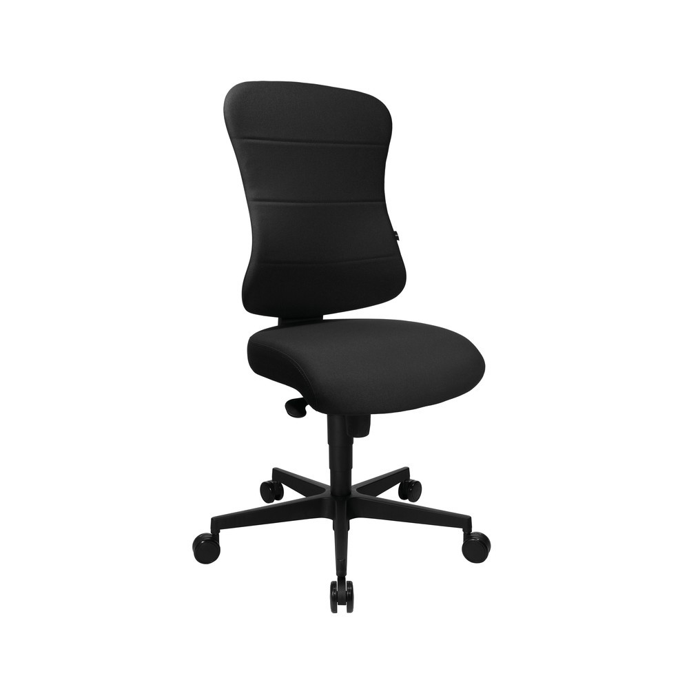 N° de l'image du produit 3 : Chaise de bureau pivotante Topstar® Art Comfort, noire, sans accoudoirs