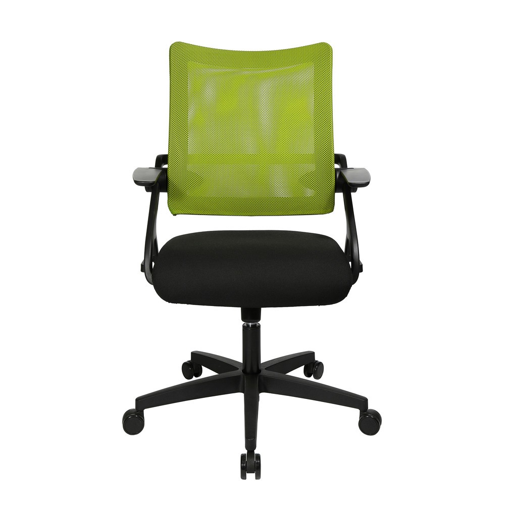 N° de l'image du produit 2 : Chaise de bureau pivotante Topstar® New S’move, rouge et verte