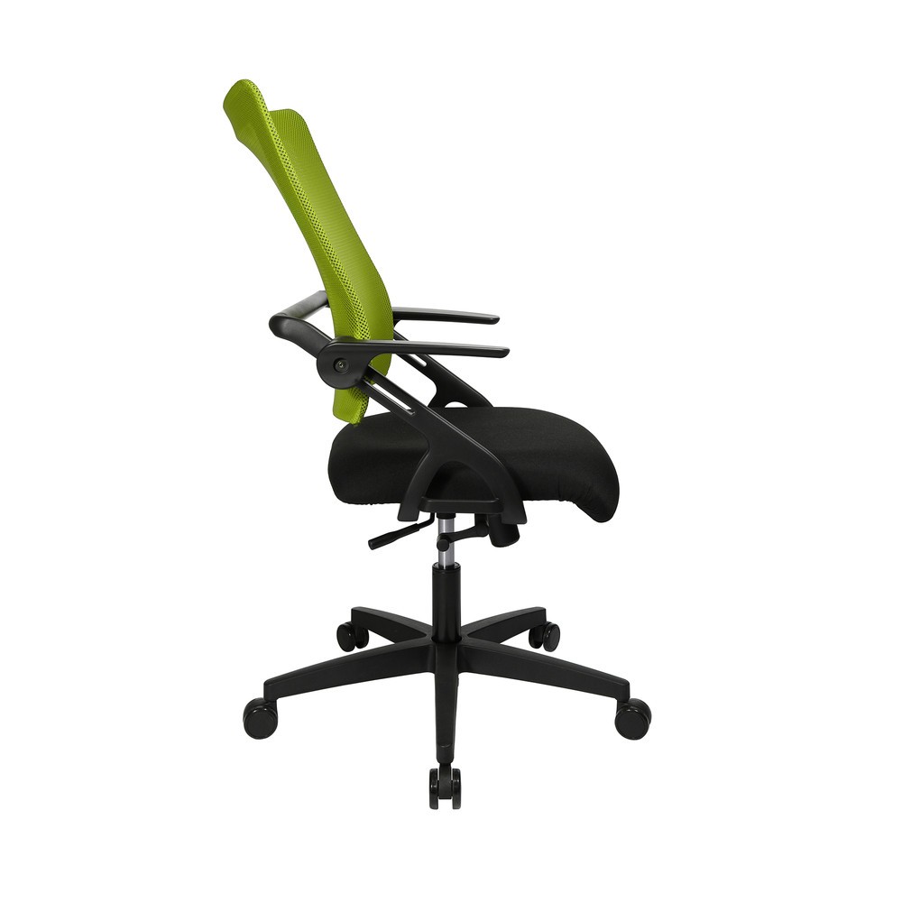 N° de l'image du produit 4 : Chaise de bureau pivotante Topstar® New S’move, rouge et verte