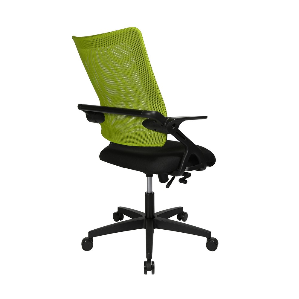 N° de l'image du produit 5 : Chaise de bureau pivotante Topstar® New S’move, rouge et verte