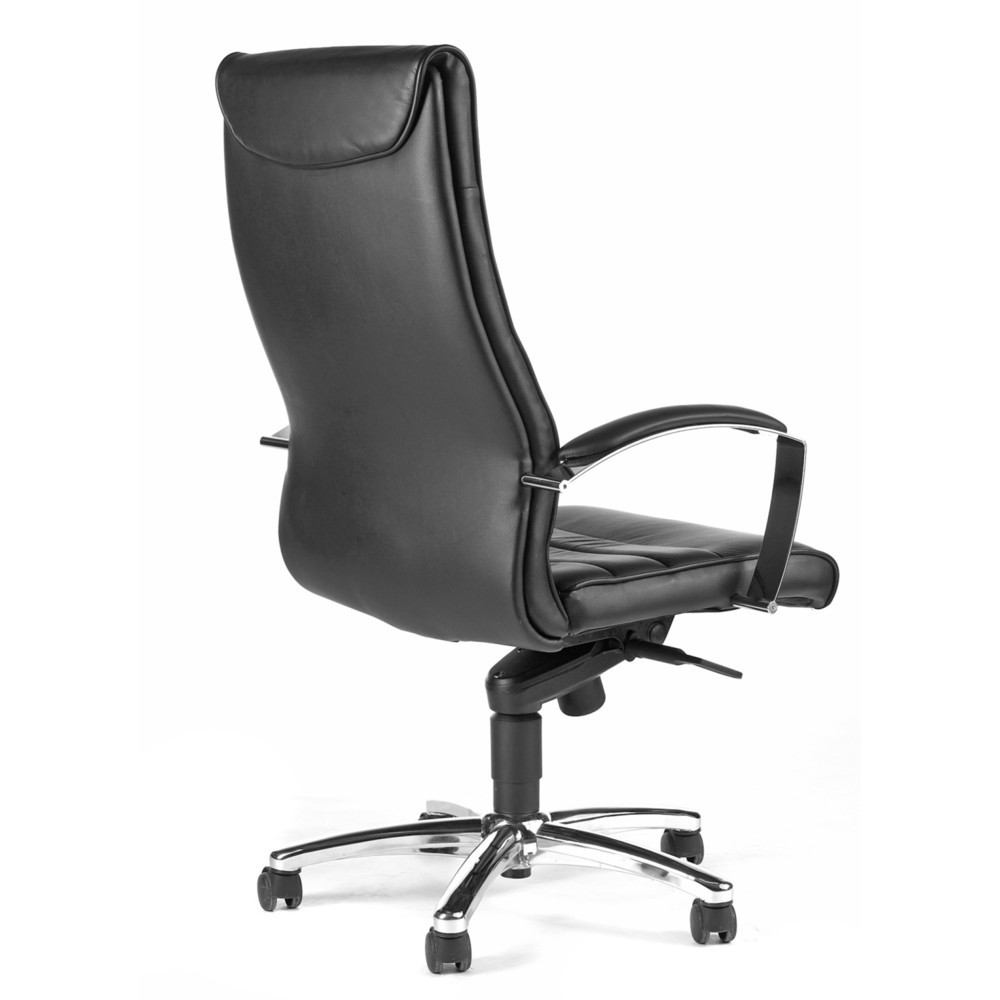 N° de l'image du produit 2 : Chaise de bureau pivotante Topstar® TD LUX 10, mécanisme de basculement Chefsessel, accoudoirs inclus, noire