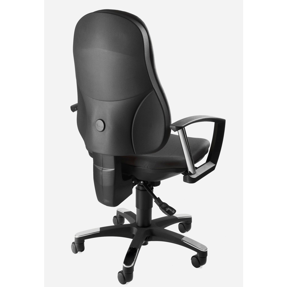 N° de l'image du produit 2 : Siège de bureau pivotante Topstar® Trend SY 10, siège ergonomique, motifs noir-gris foncé