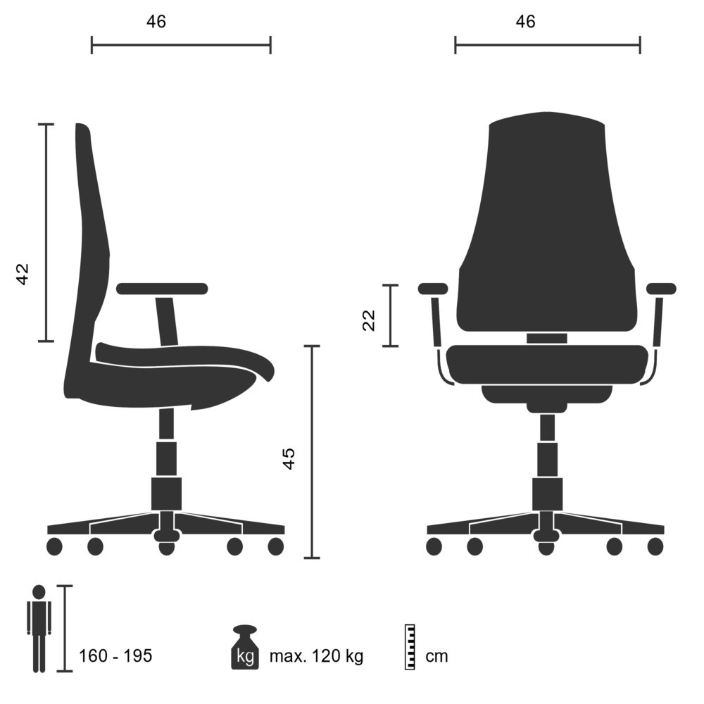 N° de l'image du produit 5 : Chaise-visiteur / chaise à patins hjh OFFICE DESIGNIA V similicuir, noir