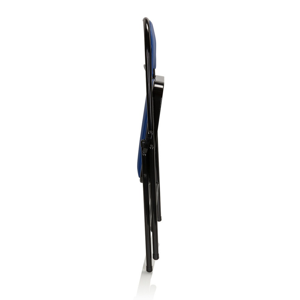 N° de l'image du produit 3 : Chaise de conférence / chaise-visiteur / chaise pliante hjh OFFICE BANDA V PU, bleu