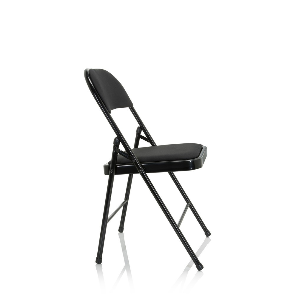 N° de l'image du produit 8 : Chaise de conférence / chaise-visiteur / chaise pliante hjh OFFICE BANDA V II tissu, noir