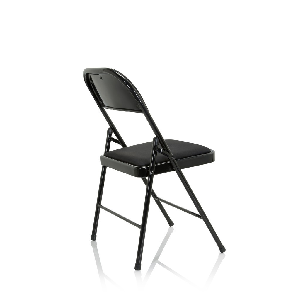 N° de l'image du produit 9 : Chaise de conférence / chaise-visiteur / chaise pliante hjh OFFICE BANDA V II tissu, noir