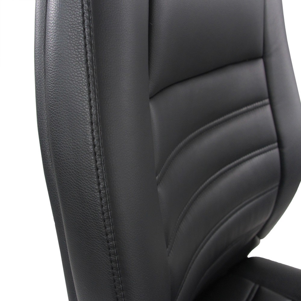 N° de l'image du produit 2 : Chaise de conférence / fauteuil suspendu hjh OFFICE VITORO V similicuir, noir