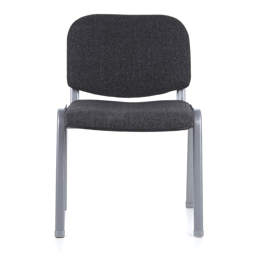 Illustration du produit: Chaise de conférence / chaise-visiteur hjh OFFICE XT 600, anthracite/argenté