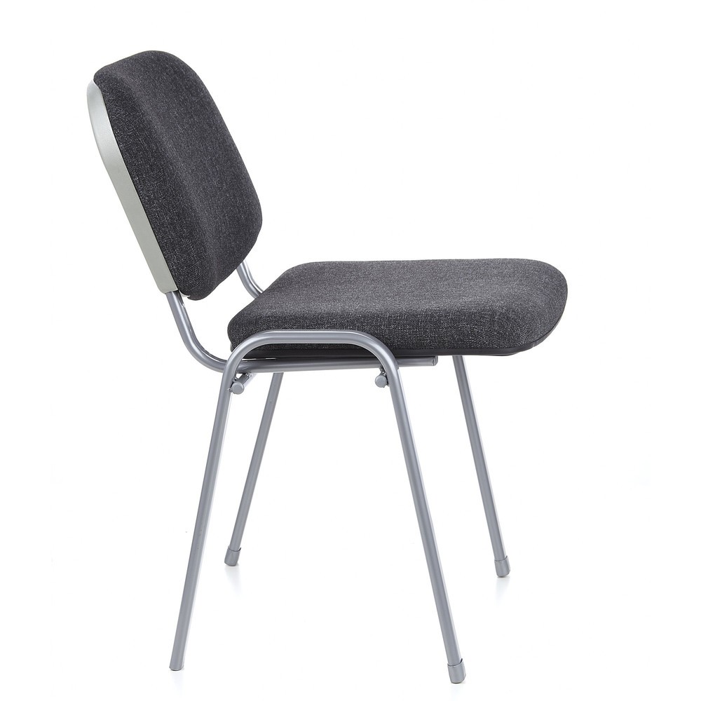 N° de l'image du produit 4 : Chaise de conférence / chaise-visiteur hjh OFFICE XT 600, anthracite/argenté