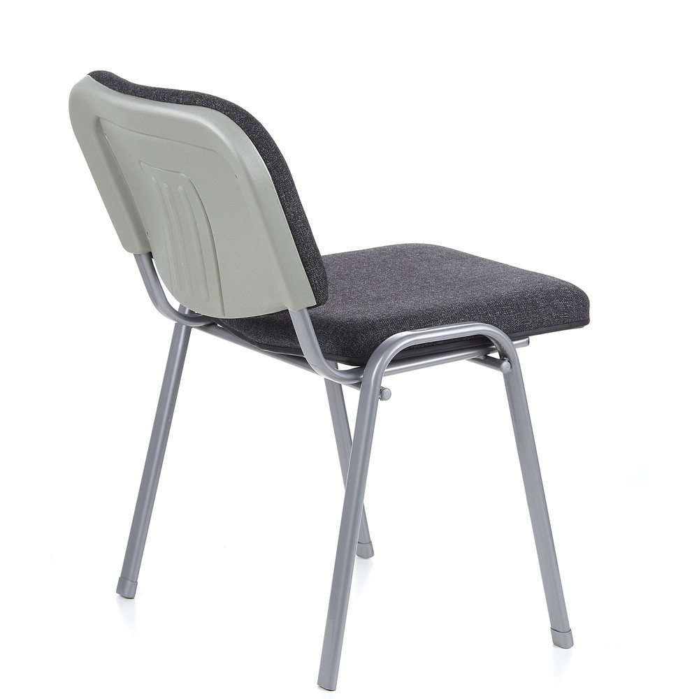 N° de l'image du produit 5 : Chaise de conférence / chaise-visiteur hjh OFFICE XT 600, anthracite/argenté