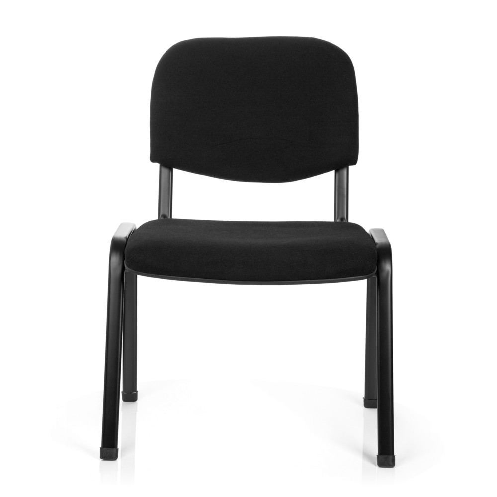 N° de l'image du produit 1 : Chaise de conférence / chaise-visiteur hjh OFFICE XT 600 XL, noir