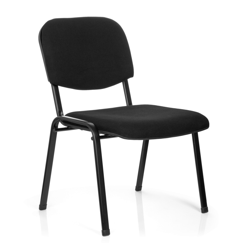 N° de l'image du produit 2 : Chaise de conférence / chaise-visiteur hjh OFFICE XT 600 XL, noir