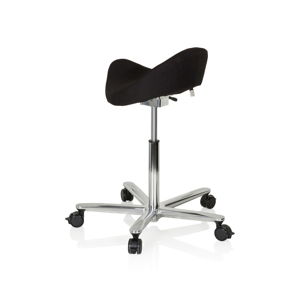 N° de l'image du produit 8 : Siège de travail / tabouret de travail hjh OFFICE MOVE-TEC 3D PRO I tissu, noir