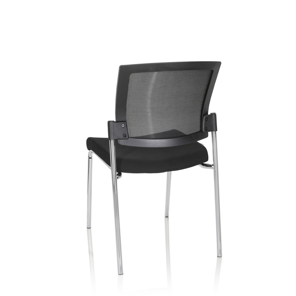 N° de l'image du produit 10 : Chaise-visiteur / chaise de conférence hjh OFFICE K9 V, noir