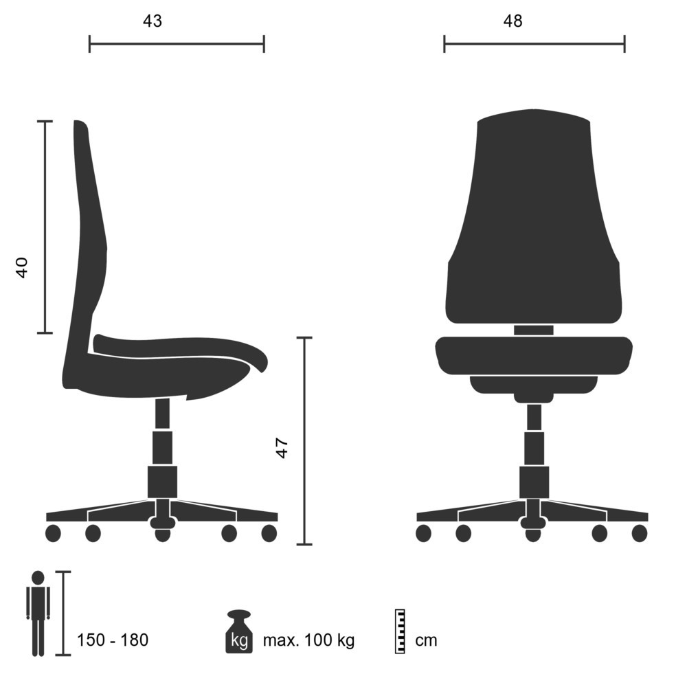 N° de l'image du produit 5 : Chaise-visiteur / chaise à coque hjh OFFICE SCANDI plastique, lot de 4, blanc