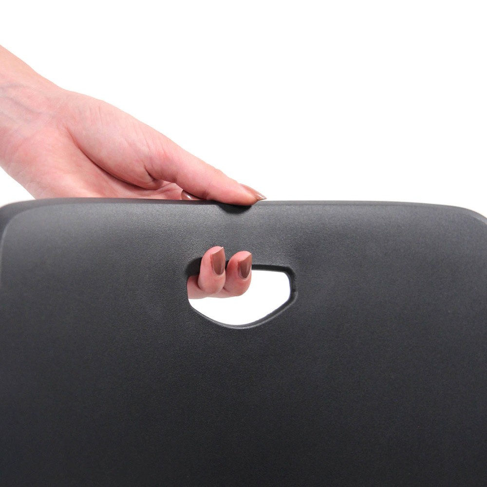 N° de l'image du produit 2 : Chaise-visiteur / chaise de conférence hjh OFFICE T36 V, noir