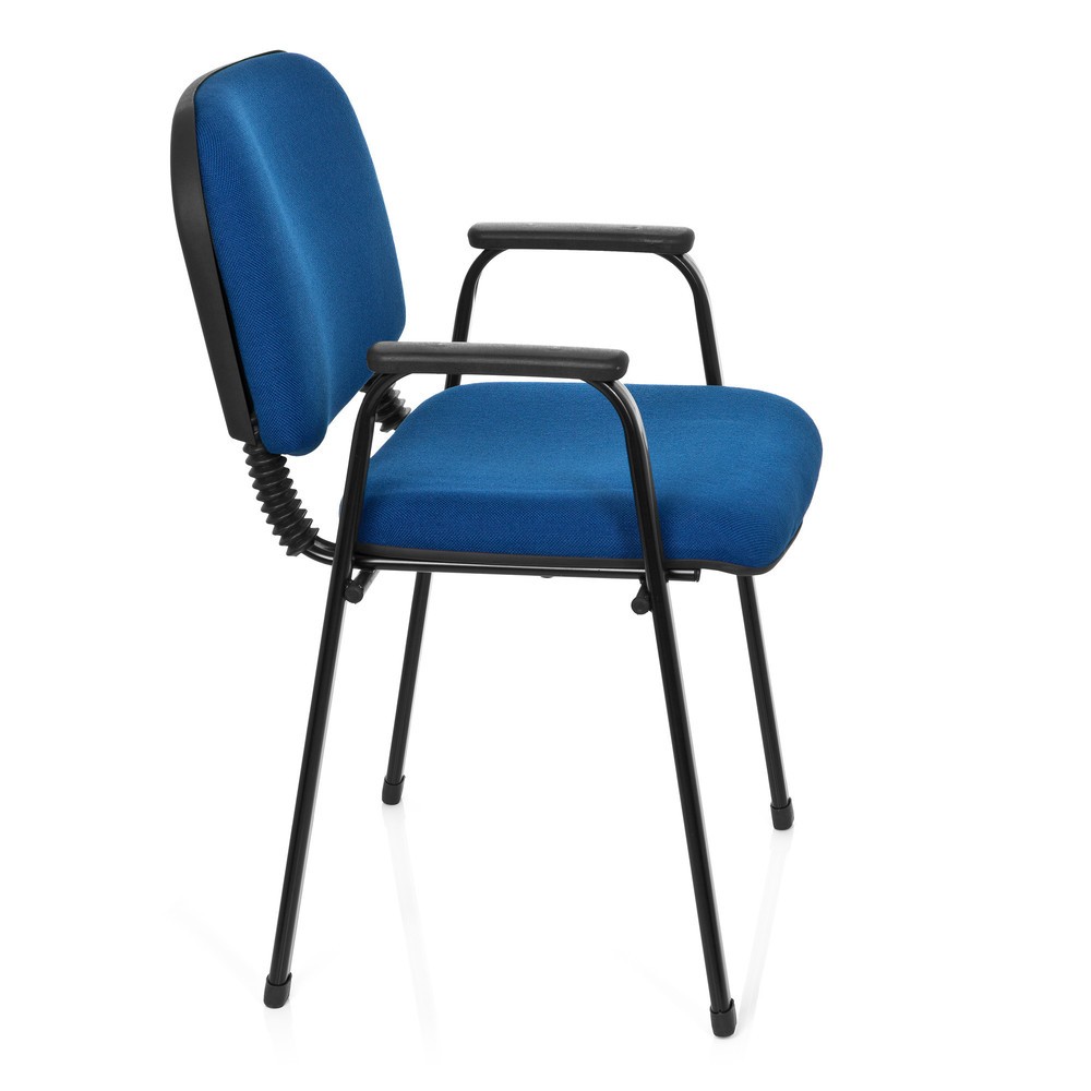 N° de l'image du produit 4 : Chaise-visiteur hjh OFFICE XT 650, noir/bleu
