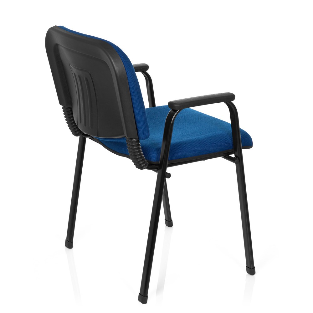 N° de l'image du produit 5 : Chaise-visiteur hjh OFFICE XT 650, noir/bleu