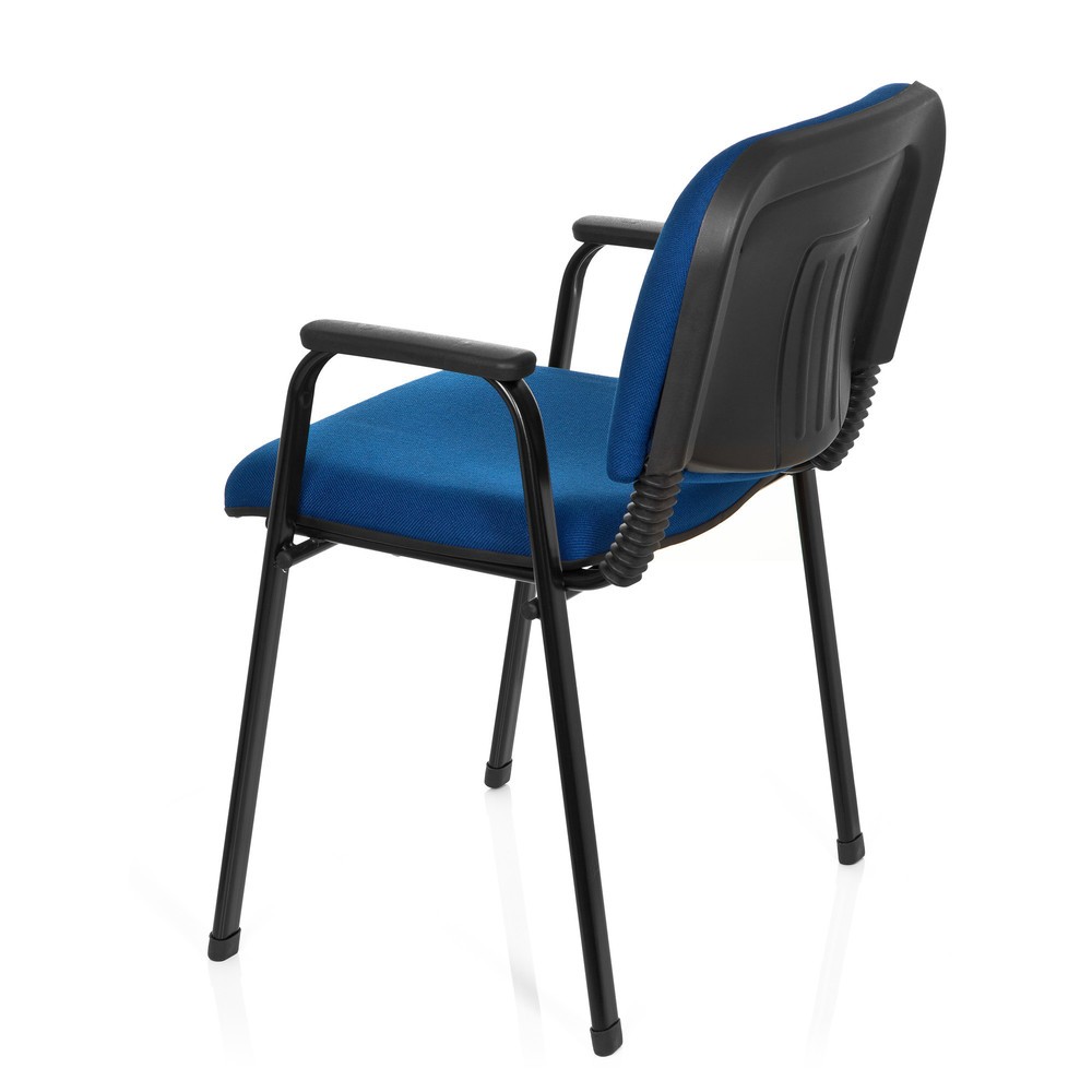 N° de l'image du produit 8 : Chaise-visiteur hjh OFFICE XT 650, noir/bleu