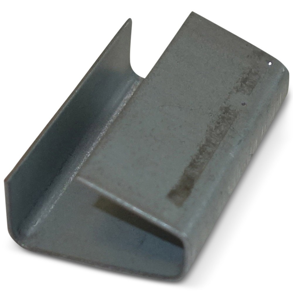 Illustration du produit: Chapes de fermeture pour ruban en plastique, débutant, pour une largeur de feuillard 13 mm, 2 000 pces/unité de vente