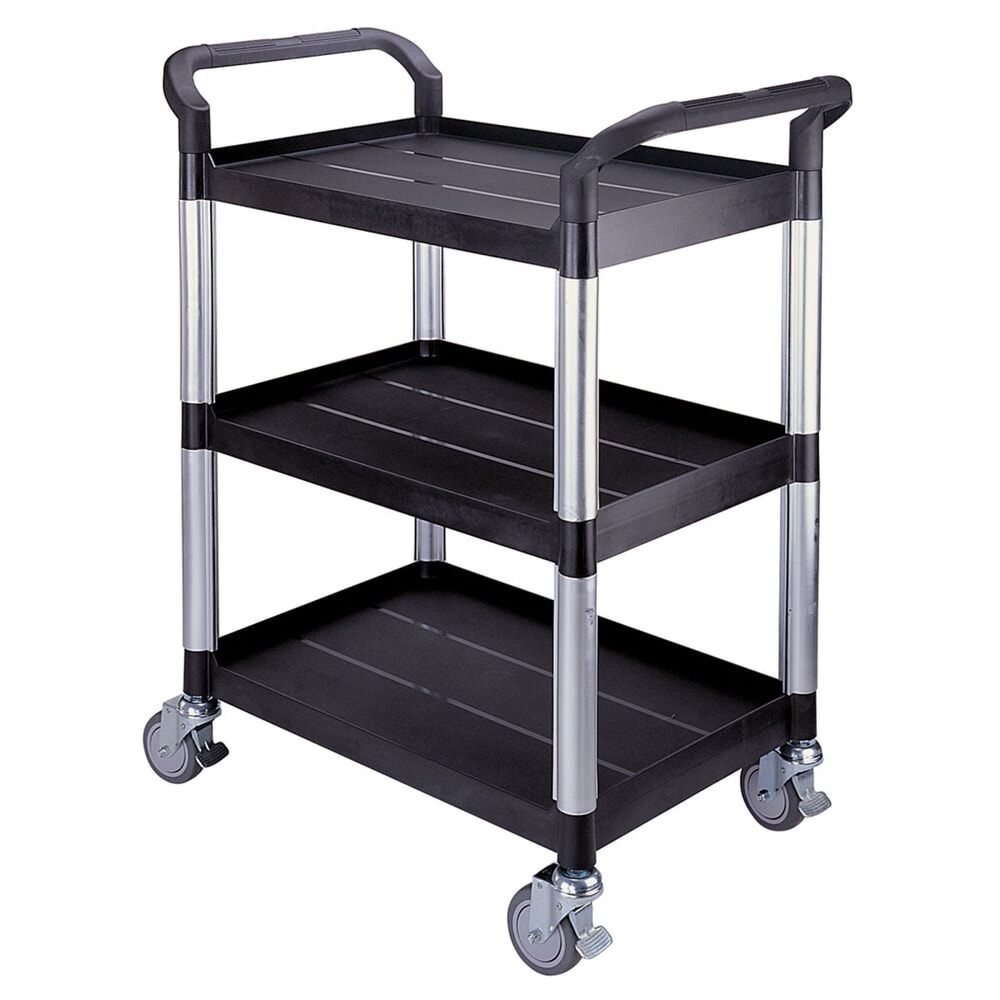 Illustration du produit: Chariot à plateaux Matador 808A noir- 3 plateaux