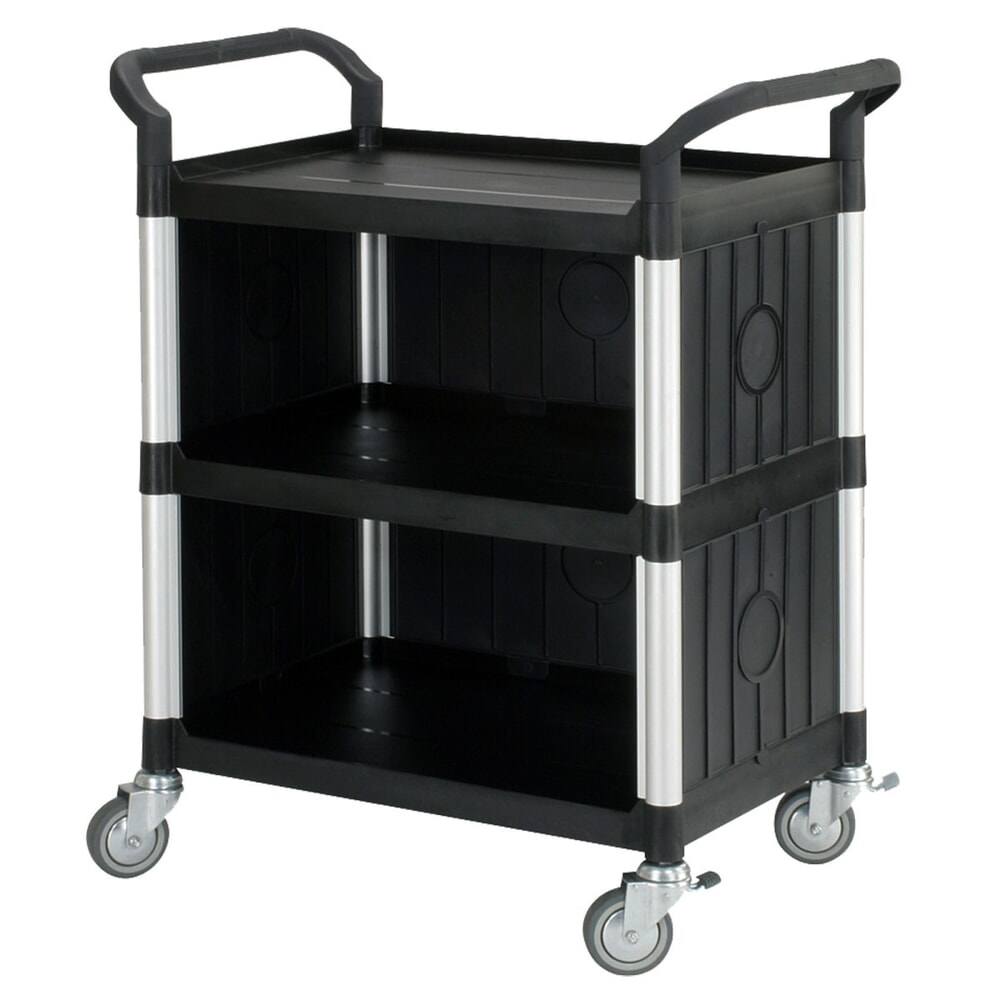 Illustration du produit: Chariot à plateaux Matador 808C noir - 3 plateaux