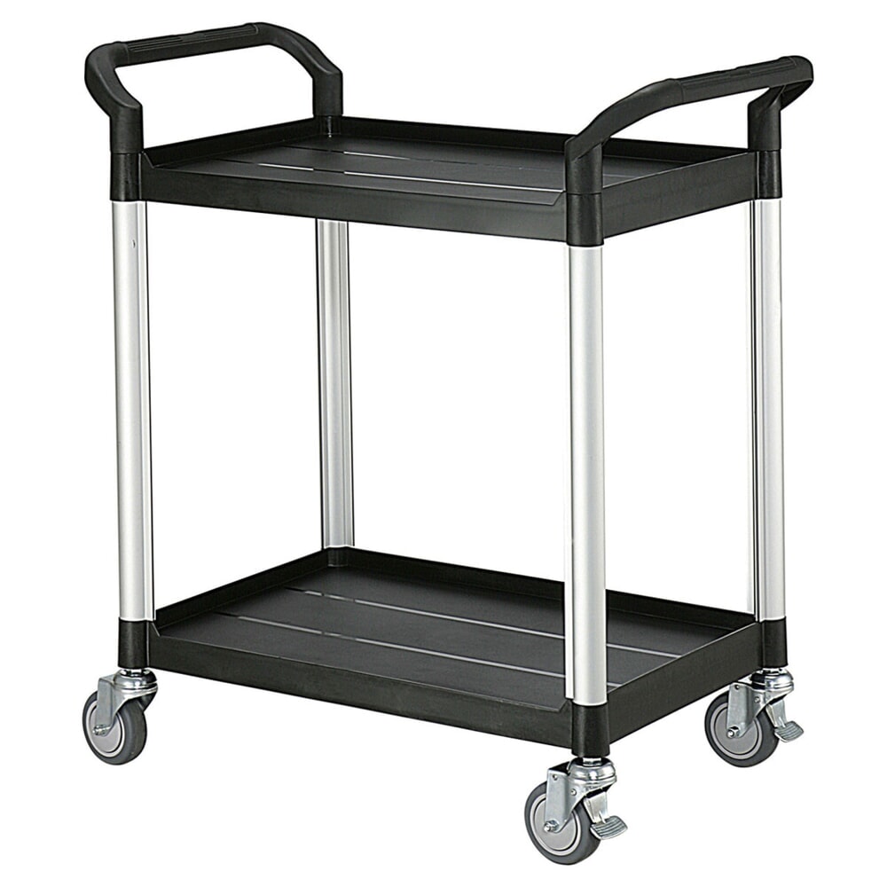 Illustration du produit: Chariot à plateaux Matador 808E noir - 2 plateaux