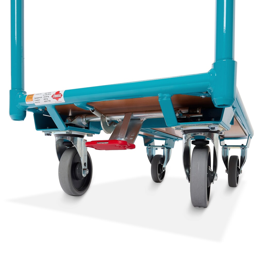 N° de l'image du produit 2 : Chariot d'entreposage Ameise®, capacité de charge 200 kg, plate-forme de chargement l x P 450 x 850 mm