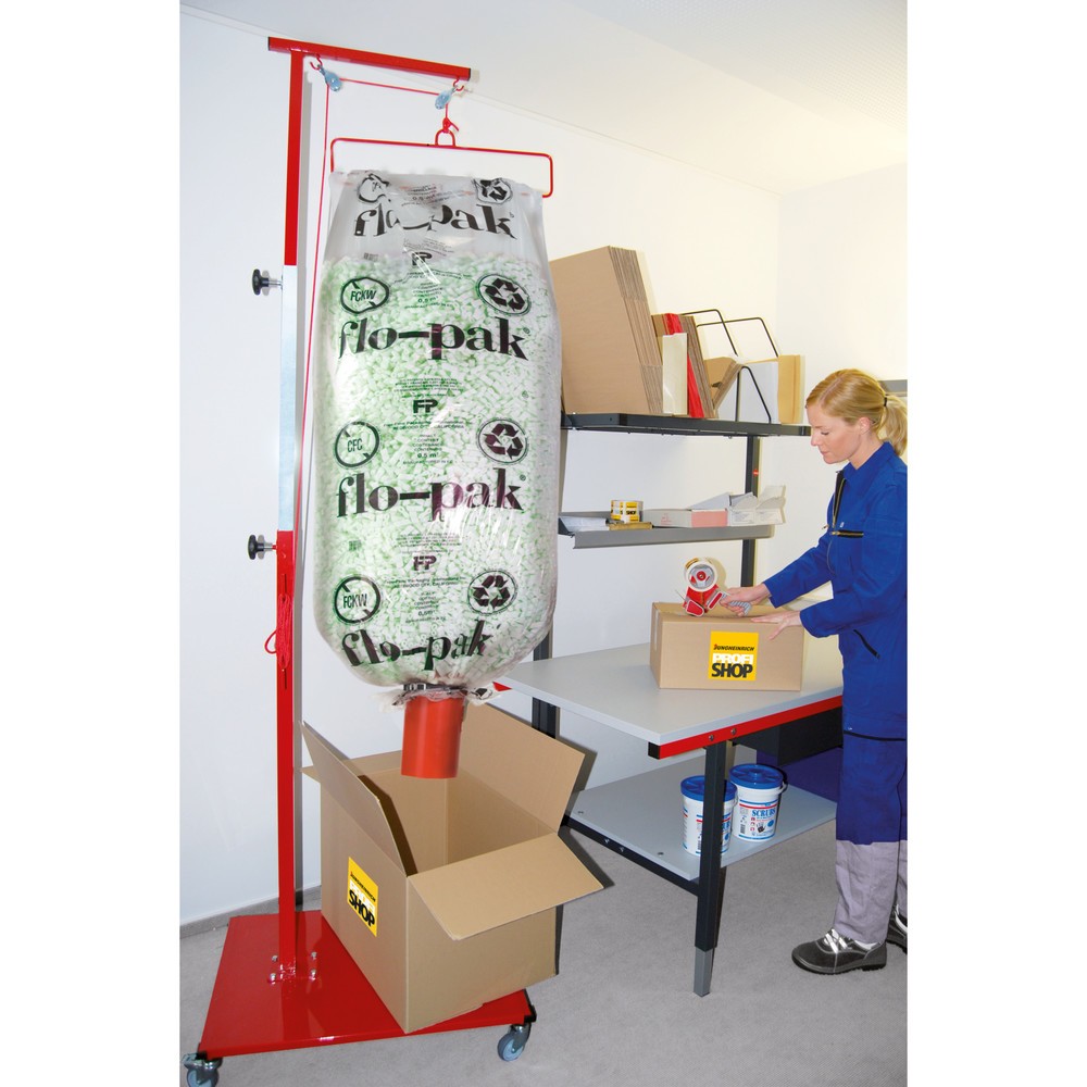 Illustration du produit: Chariot de remplissage mobile pour matériau de remplissage Flo-Pak™