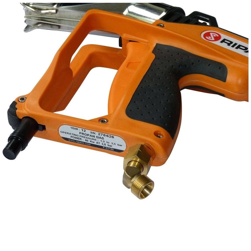 N° de l'image du produit 4 : Chariot porte-bouteille de gaz pour pistolet de rétraction RIPACK® 3000, orangé jaune