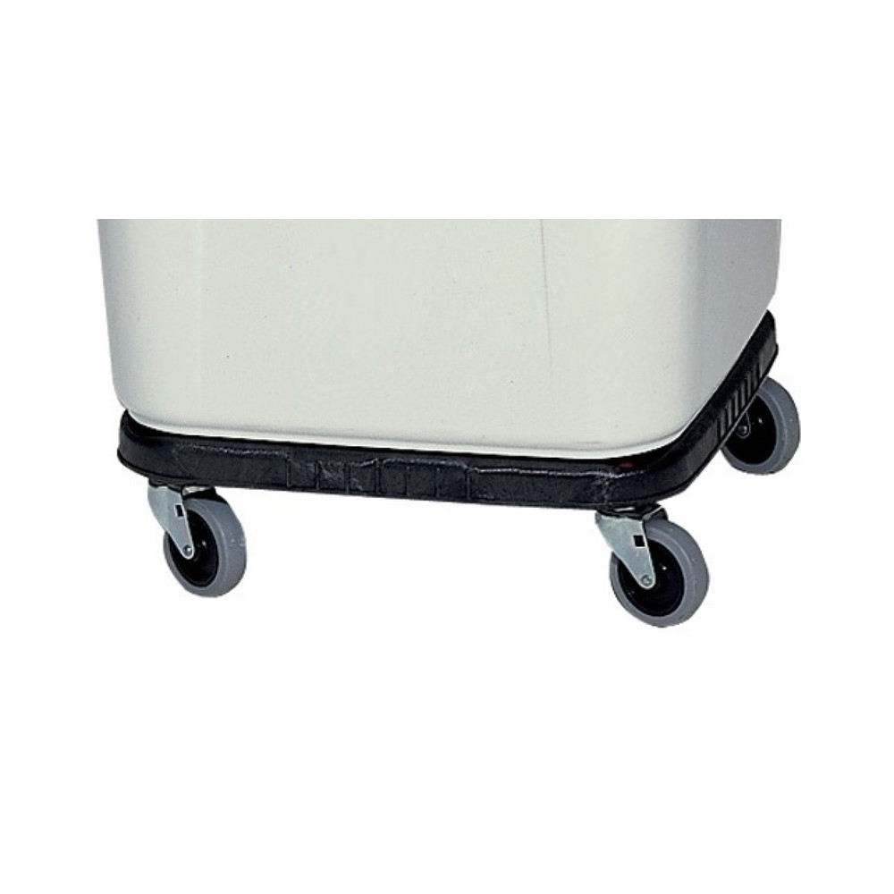 Illustration du produit: Châssis mobile plastique rectang pour conteneur polyvalent 105/151,5 l RUBBERMAI