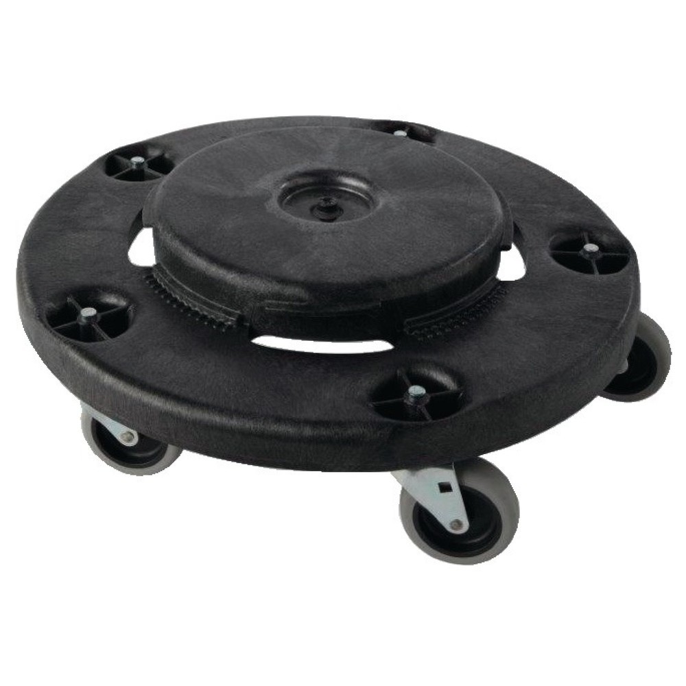 Illustration du produit: Châssis mobile plastique rond pour poubelle 76/121 l RUBBERMAID