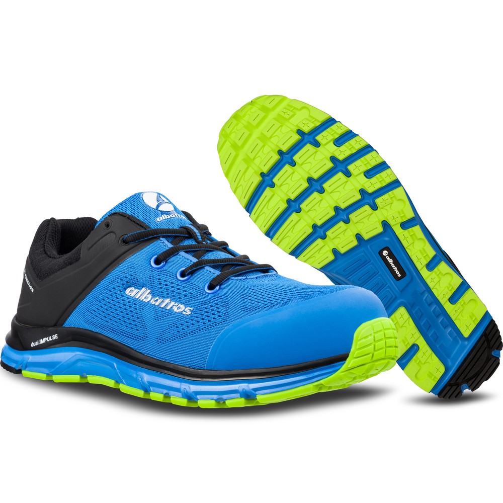N° de l'image du produit 2 : Chaussures de sport de sécurité Lift Blue Impulse Low S1P ESD, taille 44