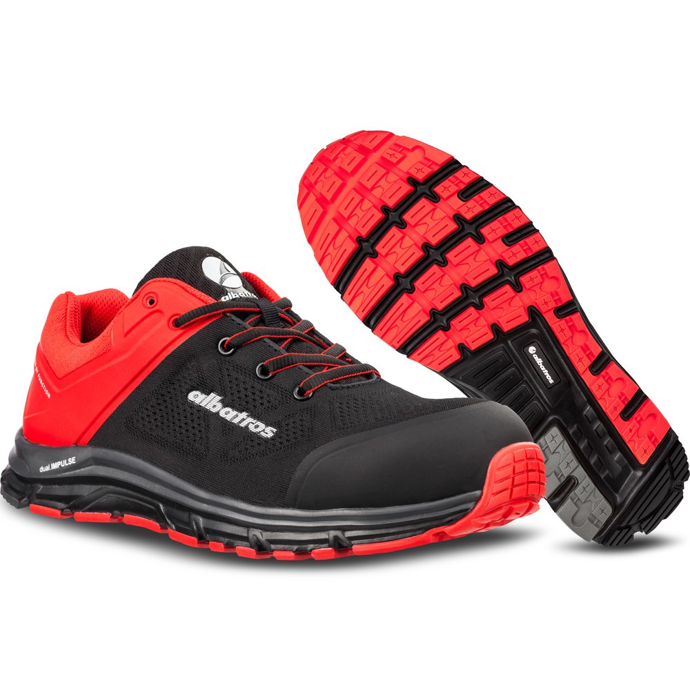 N° de l'image du produit 2 : Chaussures de sport de sécurité Lift Red Impulse Low S1P ESD, taille 39