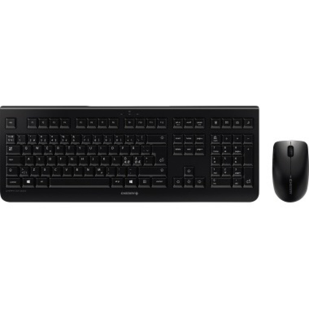 Produktabbildung: Cherry Tastatur-Maus-Set DW 3000 JD-0710DE-2 schwarz