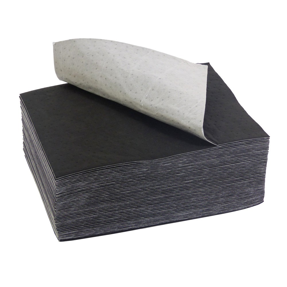 Zdjęcie produktu nr 1: Chłonna mata SMF Heavyweight, 10 ściereczek, 3 warstwy, dł. x szer. 800 x 1200 mm, uniwersalna, kolor szary