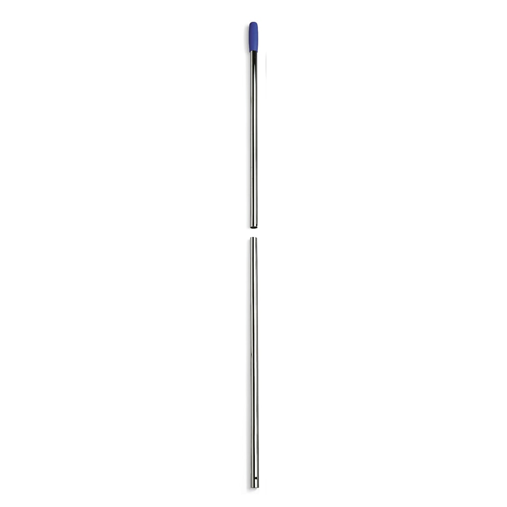 Produktabbildung: Chromstiel mit Bohrung, 2-teilig, Ø 22 mm, Länge 1.400 mm