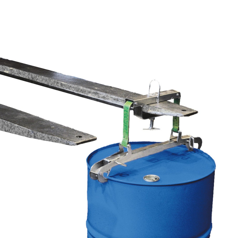 Zdjęcie produktu nr 1: Chwytak do beczek, udźwig 250 kg, Ø beczki 420 do 640 mm, ocynkowany ogniowo