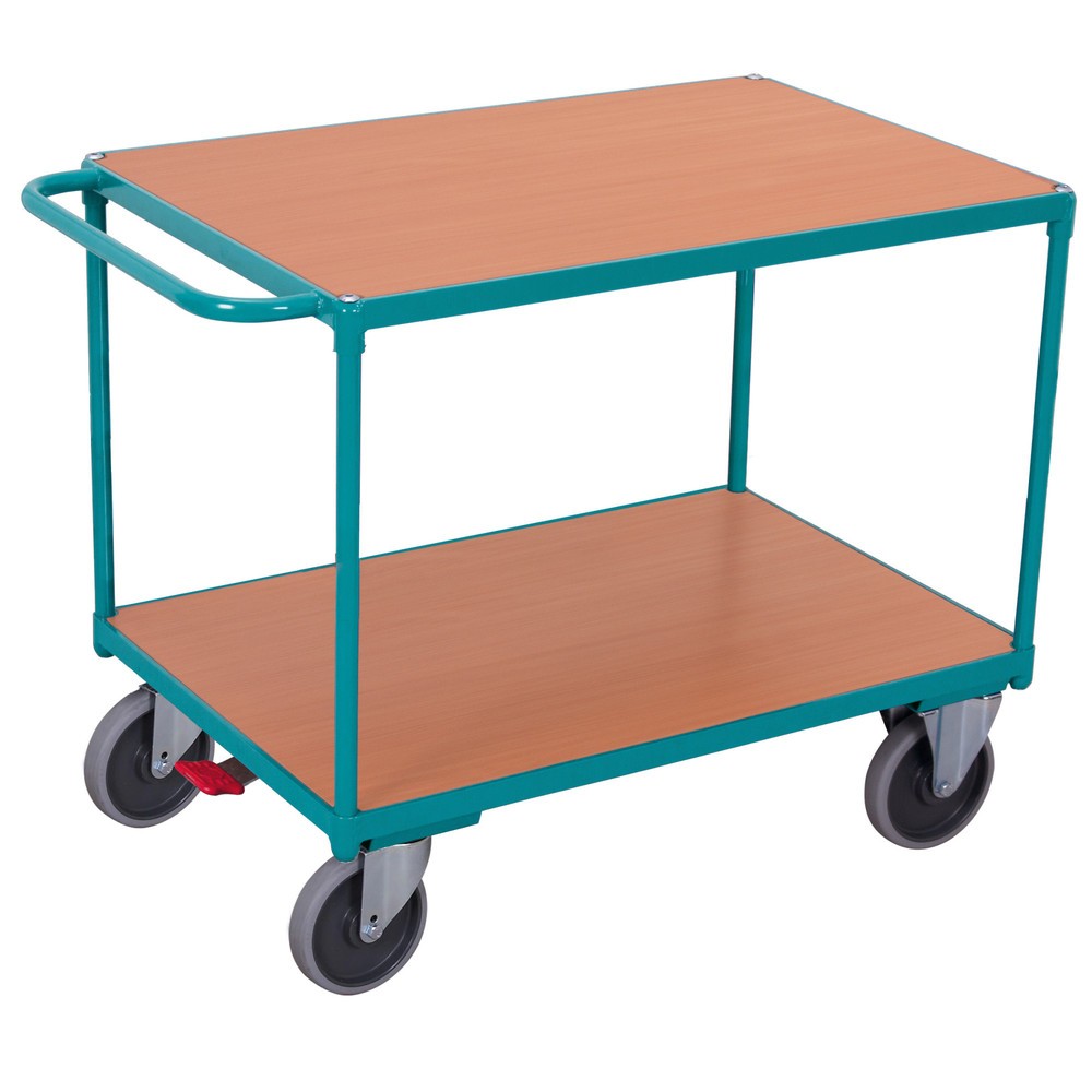 Zdjęcie produktu: Ciężki wózek stołowy Ameise®, 2 piętra o wymiarach 850 × 500 mm