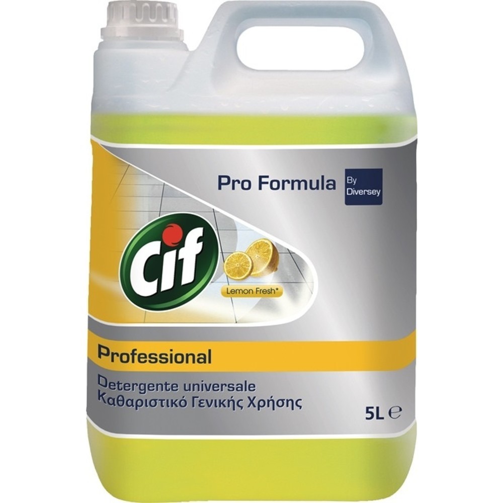 Produktabbildung: CIF Allzweckreiniger Prof.Lemon-Fresh 5l Kanister