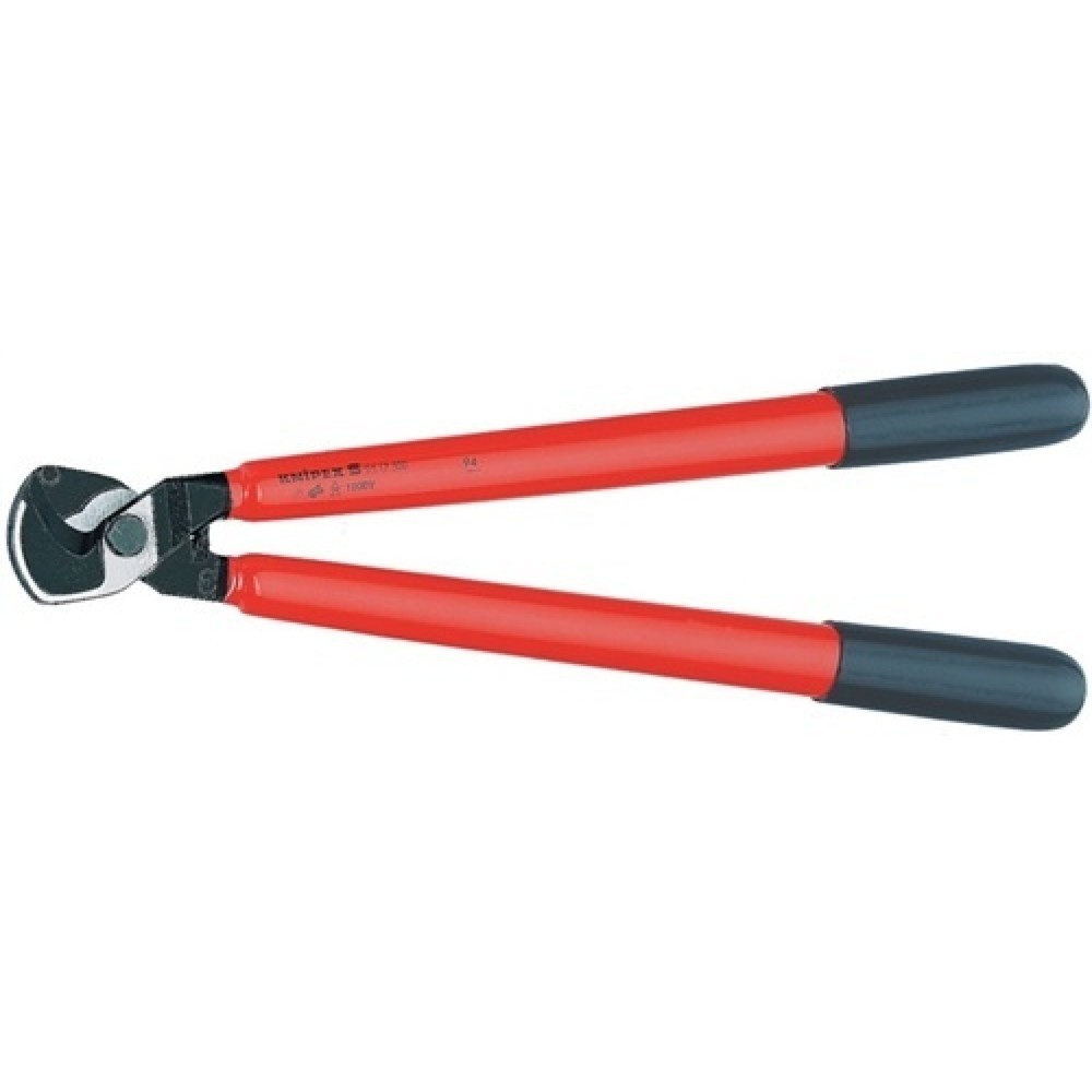 Illustration du produit: Coupe-câble longueur 500 mm tête polie VDE plongée isolée KNIPEX