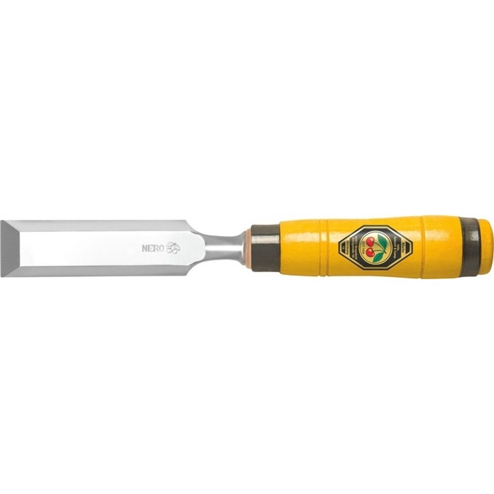 Illustration du produit: Ciseaux de charpentier l. 28 mm manche en hêtre blanc avec 2 viroles acier versi