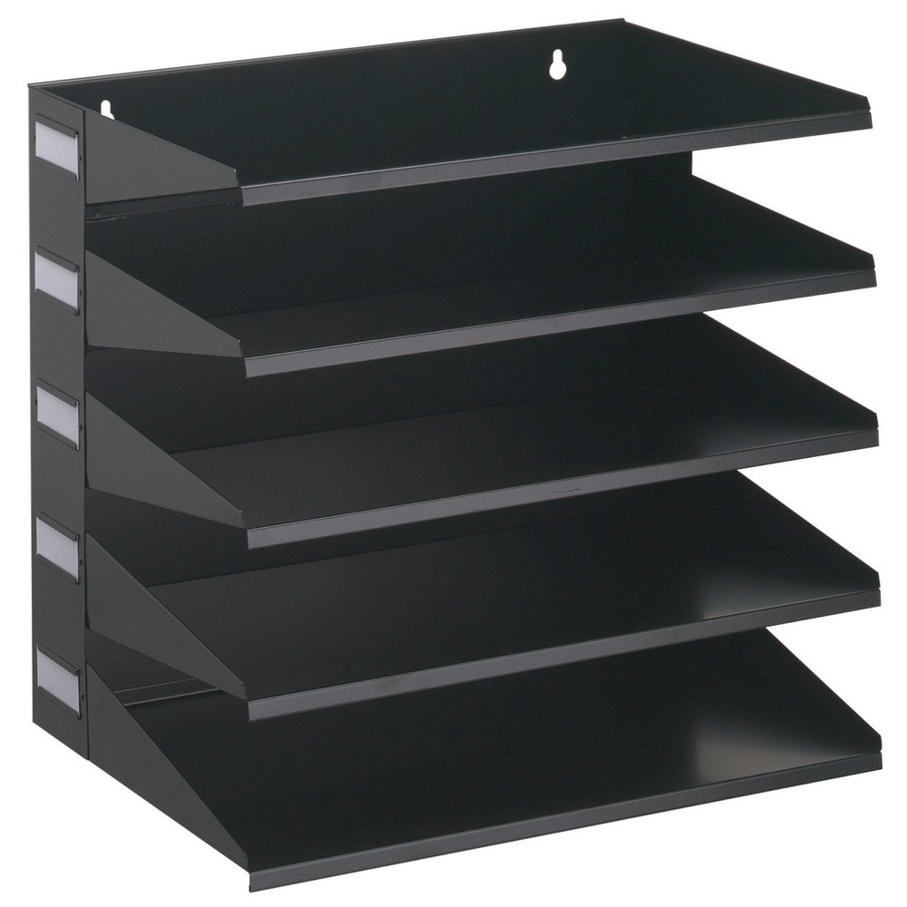 Número de imagen del producto 1: Clasificador DURABLE de metal, 5 piezas, negro