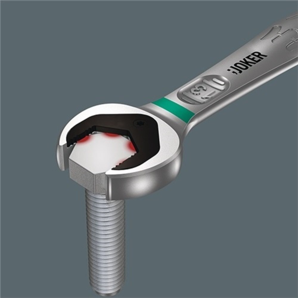 N° de l'image du produit 5 : Clé à fourche 6002 Joker 10 x 13 mm longueur 167 mm chromé WERA
