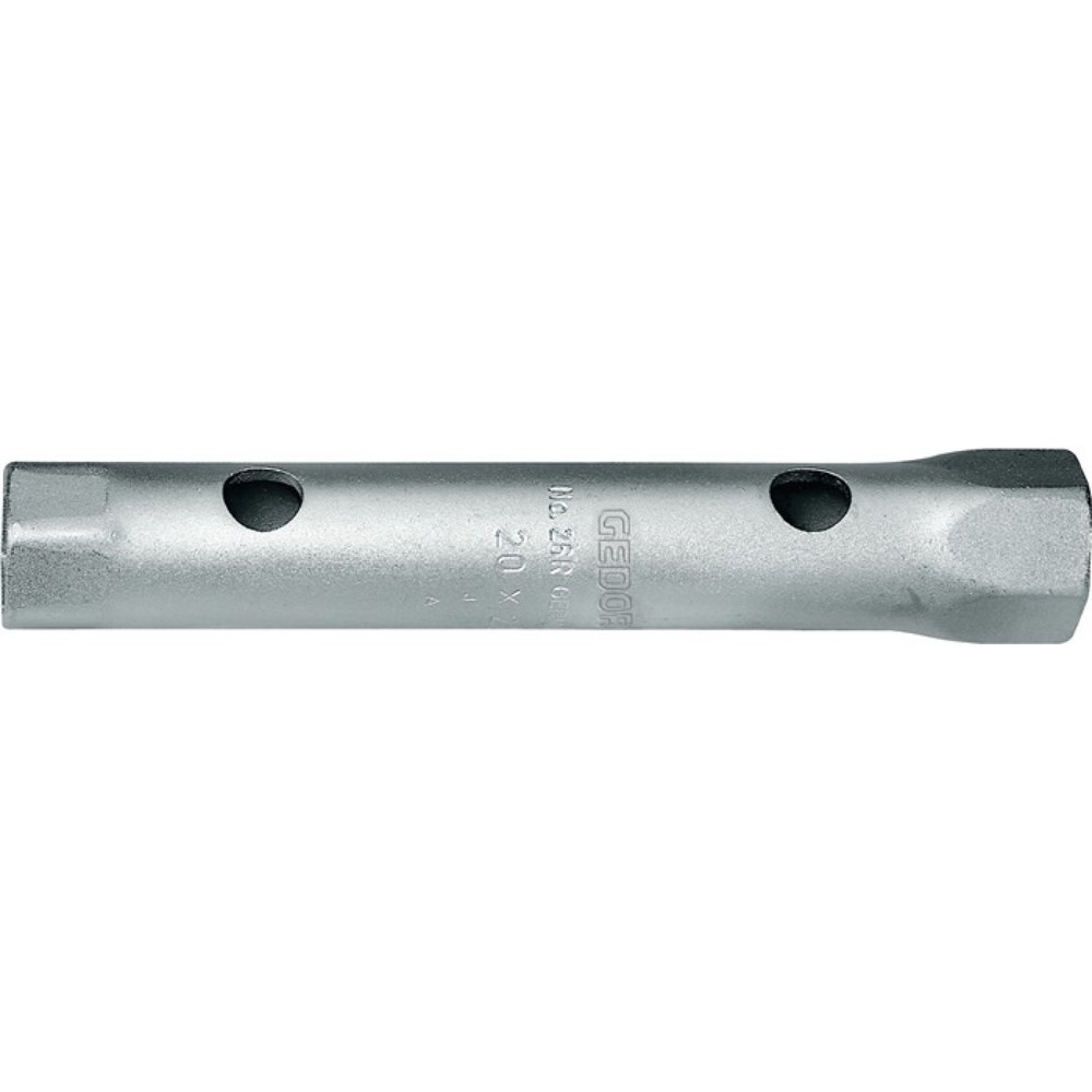 Illustration du produit: Clé à tube 26 R ouv. de clé 6 x 7 mm longueur 105 mm D. de perçage 5,5 mm chromé