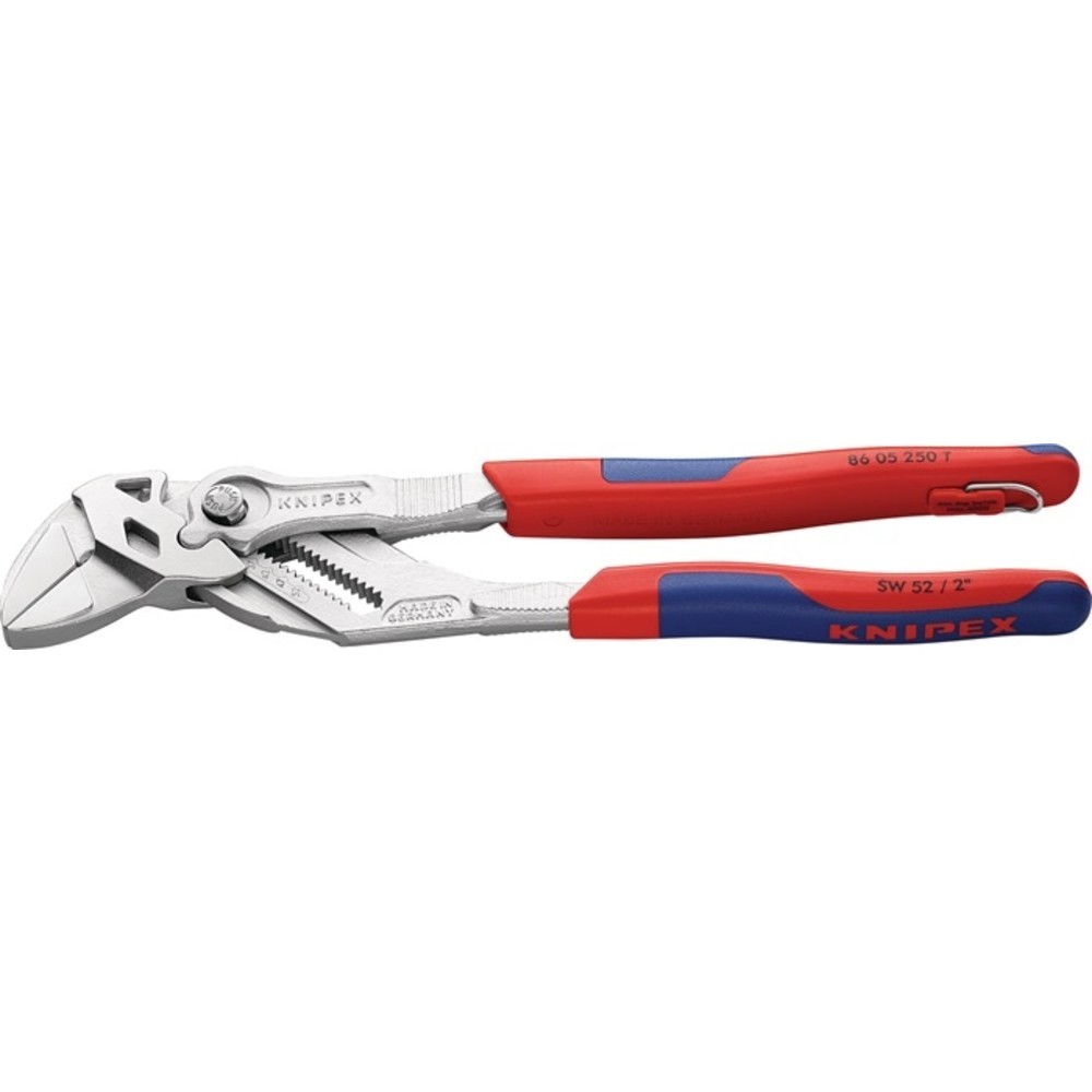 N° de l'image du produit 2 : Pince-clé longueur 250 mm envergure 52 mm chromé gaines multicomposant avec œill