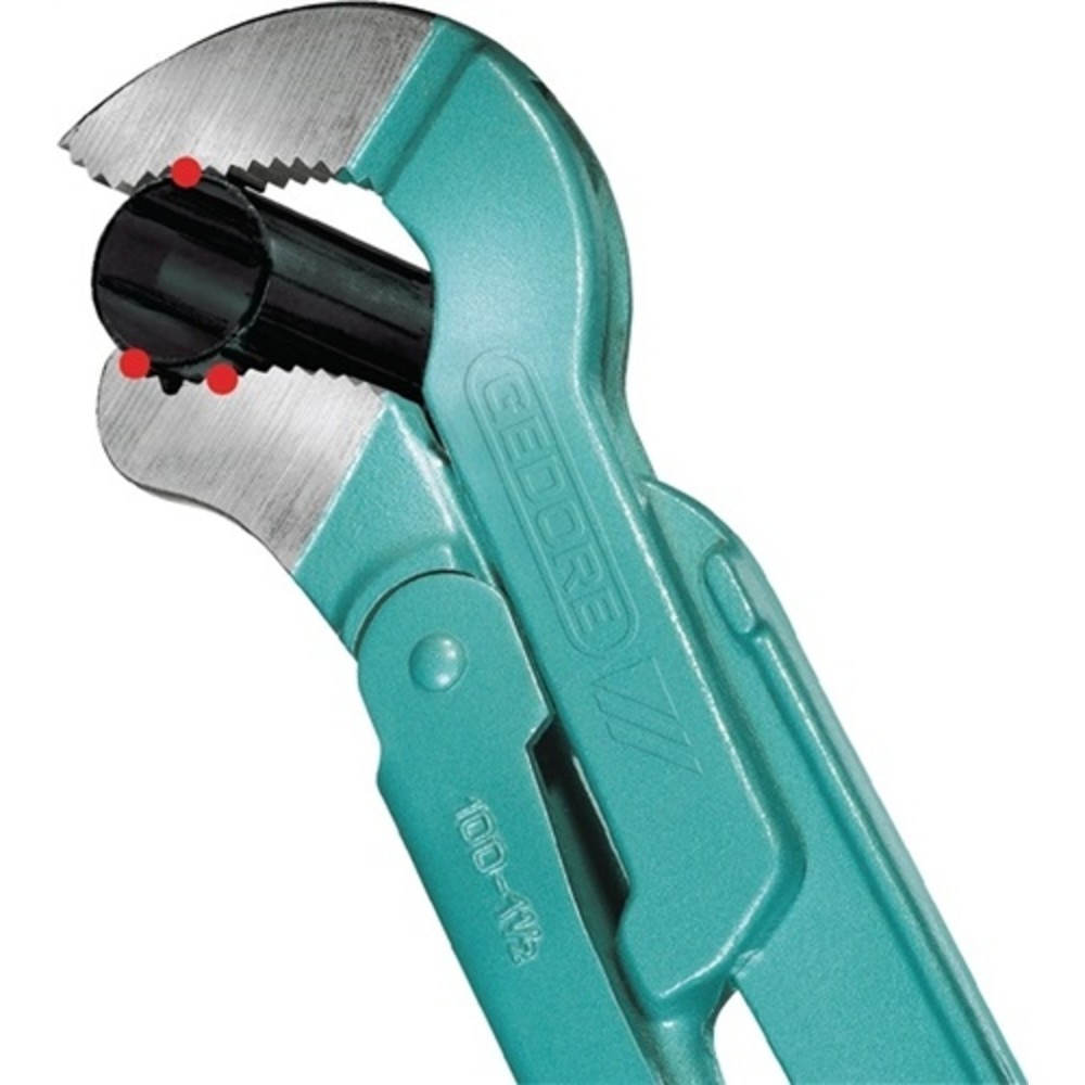 N° de l'image du produit 2 : Clé à tubes d'angle Eck-Schwede-snap® longueur totale 320 mm envergure 48 mm pou