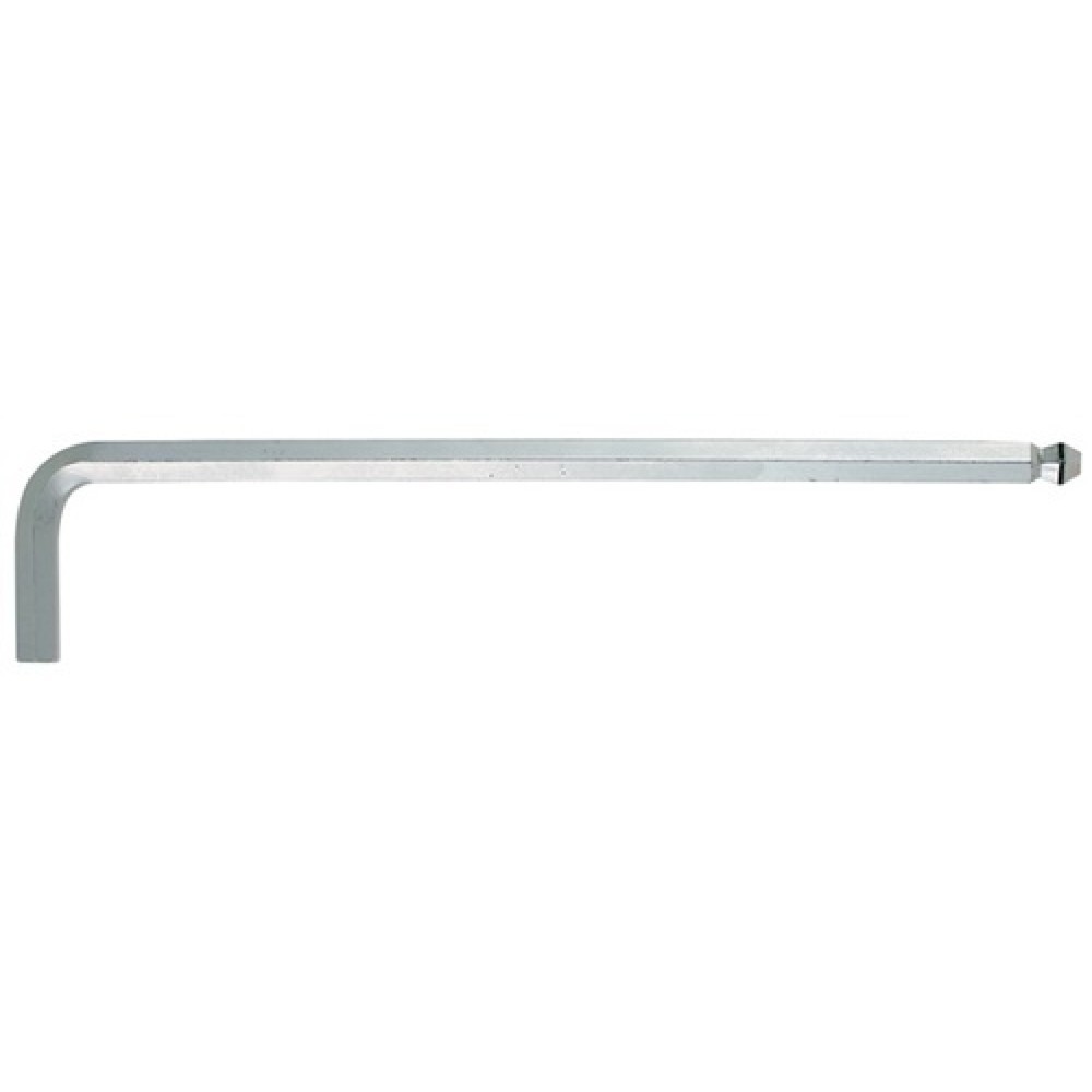 N° de l'image du produit 1 : Clé mâle coudée à six pans 369R ouv. de clé 3 mm avec fonction de maintien 128 x